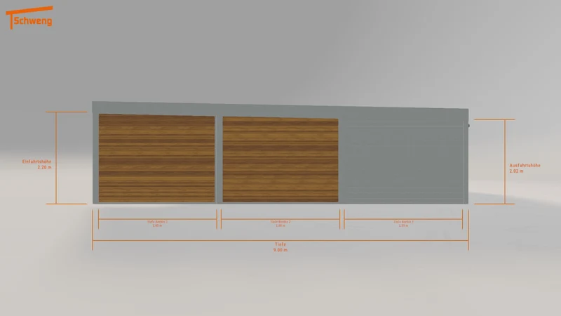 #DE Schweng Flachdachcarport C600+ (ID 5mdn3d) #MTG