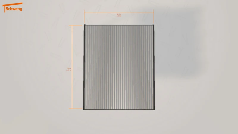 #DE Schweng Flachdachcarport C600 (ID 33k2gn) #MTG