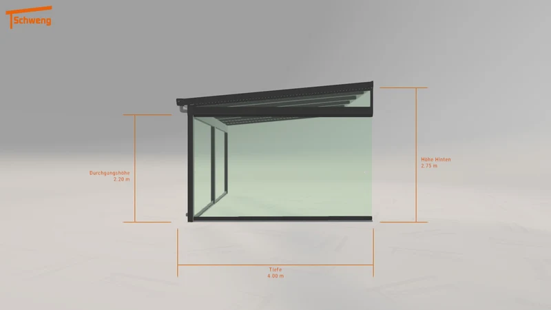 #DE Schweng Terrassenüberdachung S400 (ID bk7gyv)