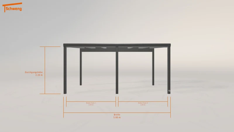 #DE Schweng Terrassenüberdachung S400 (ID 9w5vnp)