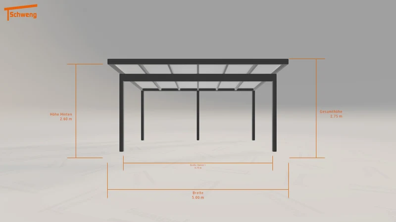 #DE Schweng Terrassenüberdachung S400 (ID 9w5vnp)