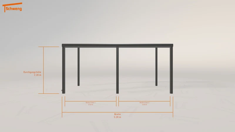 #DE Schweng Terrassenüberdachung S400 (ID 85yp9n)