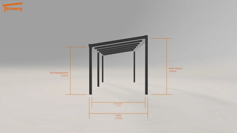 #DE Schweng Terrassenüberdachung S400 (ID 85yp9n)