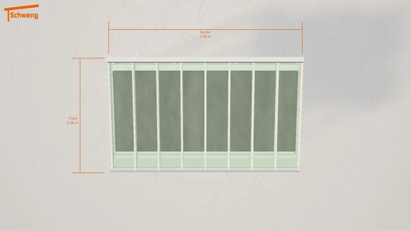 #DE Schweng Terrassenüberdachung S400 (ID w3pjww)