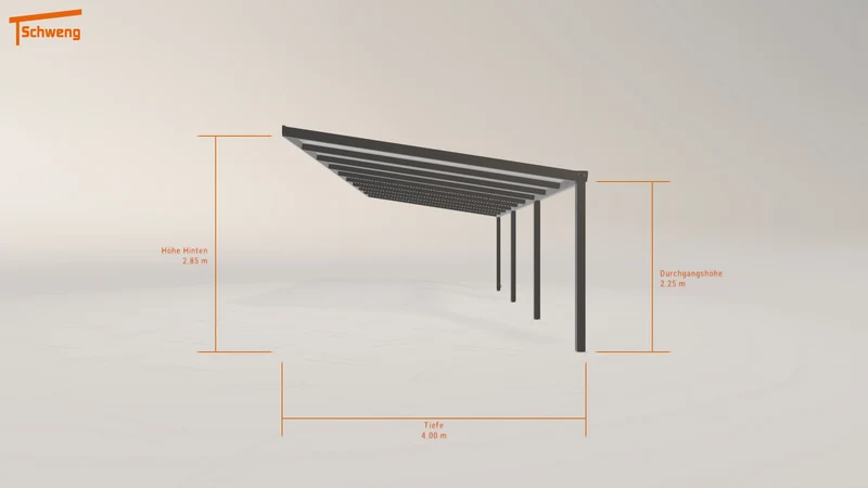 #DE Schweng Terrassenüberdachung S400 (ID dv8zgx)