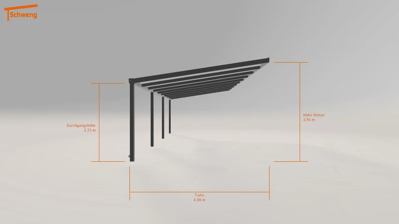 #DE Schweng Terrassenüberdachung S400 (ID dv8zgx)