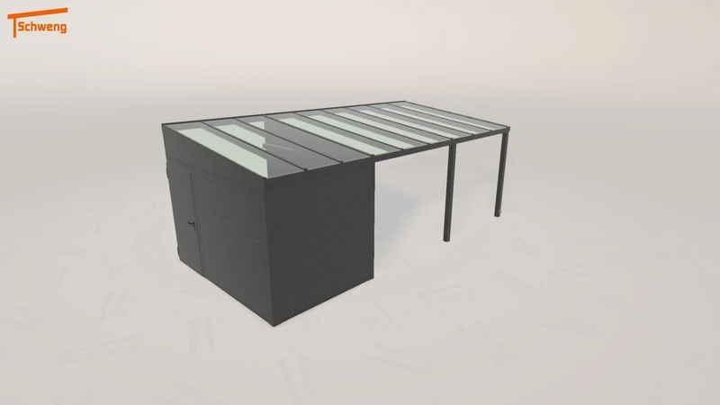#DE Schweng Pultdachcarport S350 (ID rjkrbn) #MTG