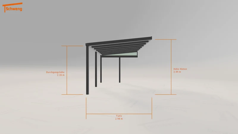 #CH Schweng Terrassenüberdachung S350 (ID pbdqz8)