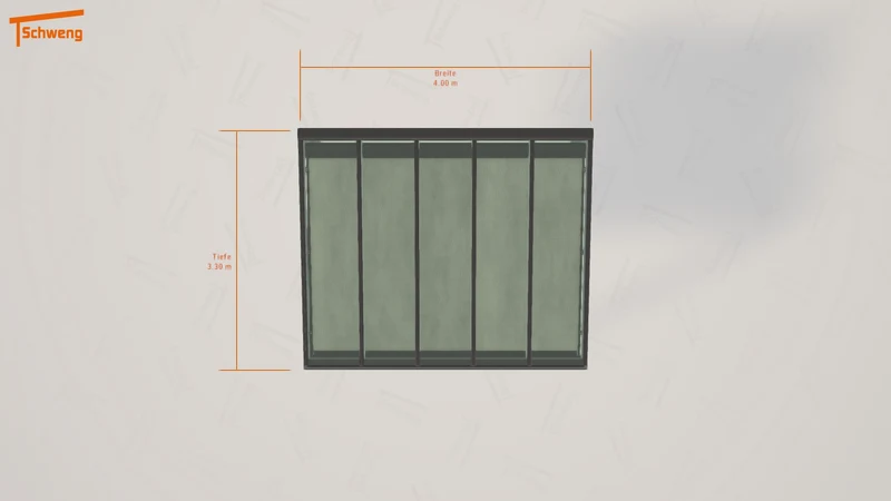 #DE Schweng Terrassenüberdachung S350 (ID rjk5zk)