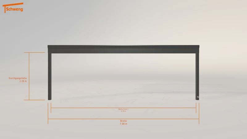 #DE Schweng Pultdachcarport S400 (ID pbd77v) #MTG