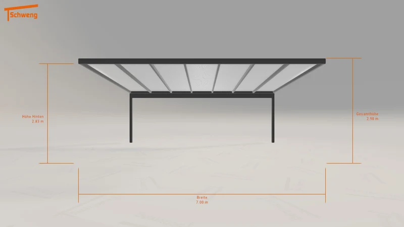 #DE Schweng Pultdachcarport S400 (ID pbd77v) #MTG