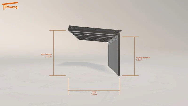 #AT Schweng Terrassenüberdachung S350 (ID k2g4jg)