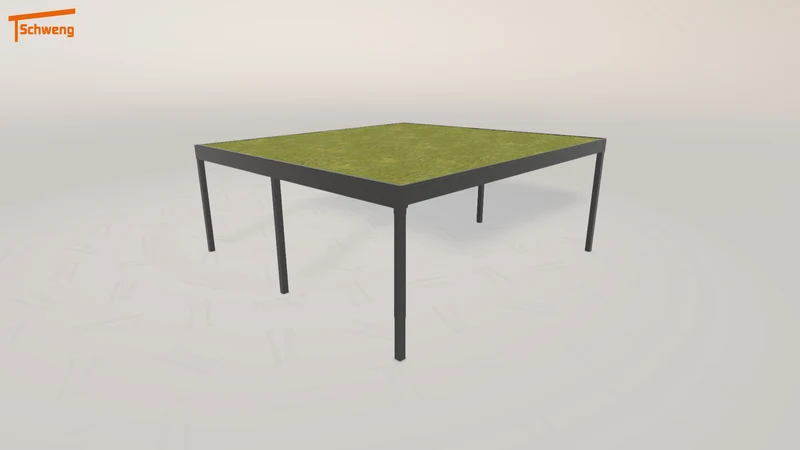 #AT Schweng Flachdachcarport C600+ (ID 779d85) #MTG