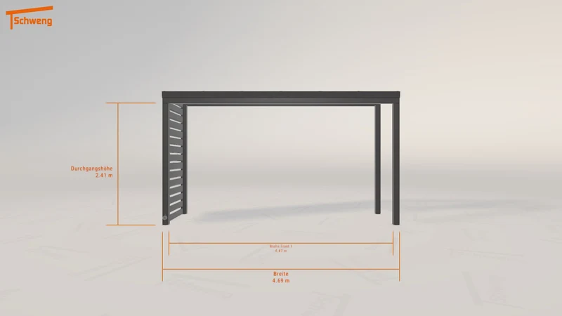 #DE Schweng Terrassenüberdachung S350 (ID 2qk3rj)