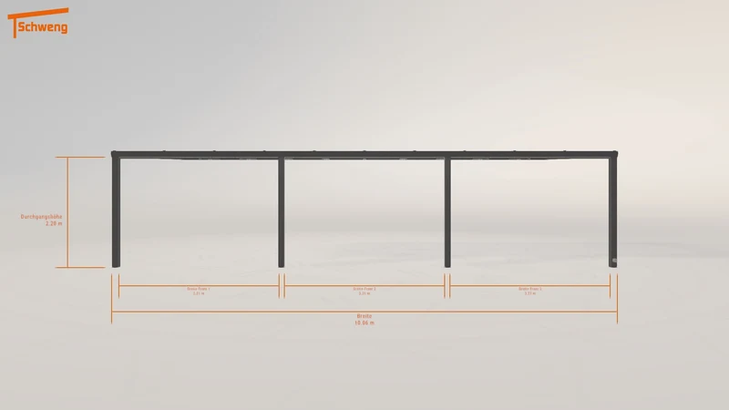 #DE Schweng Terrassenüberdachung S350 (ID g7z94n)