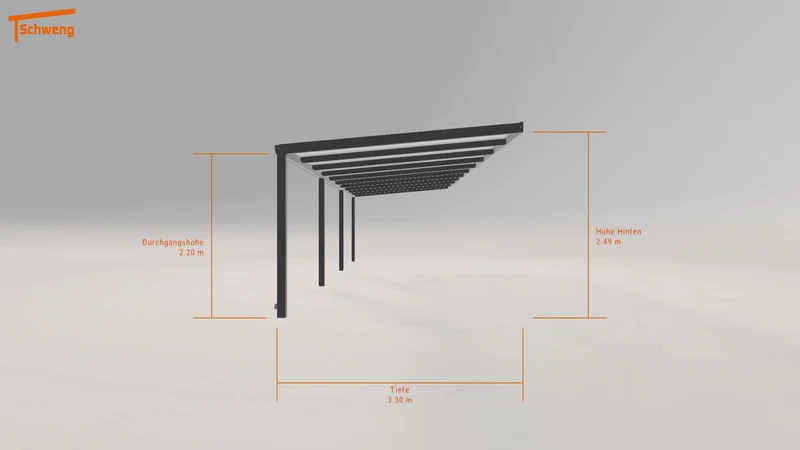 #DE Schweng Terrassenüberdachung S350 (ID g7z94n)