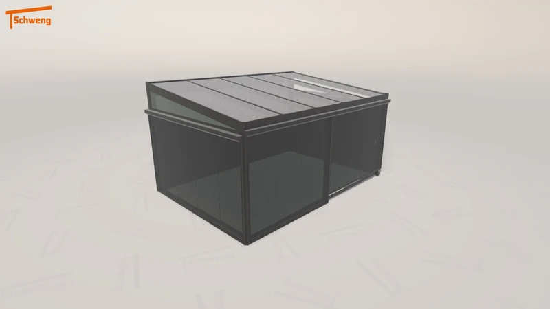 #DE Schweng Terrassenüberdachung S400 (ID 42kw8z)