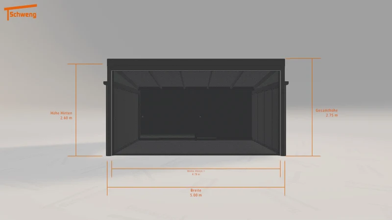 #DE Schweng Terrassenüberdachung S400 (ID 42kw8z)