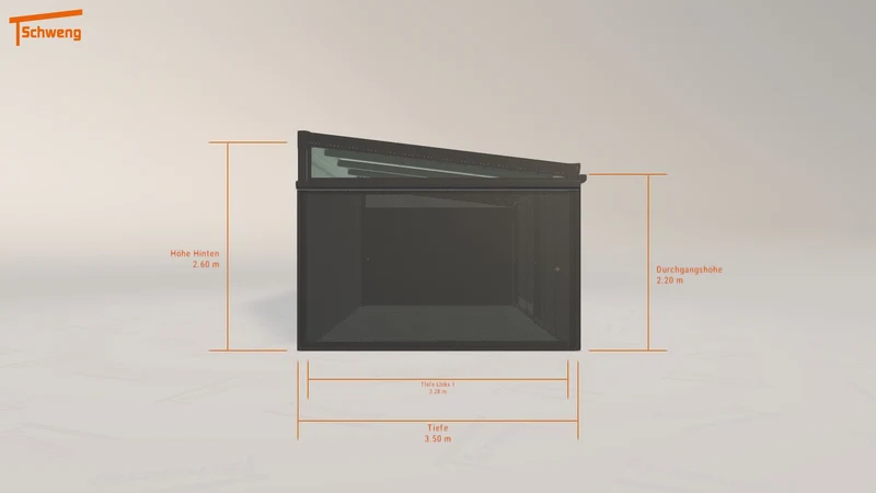 #DE Schweng Terrassenüberdachung S400 (ID 42kw8z)