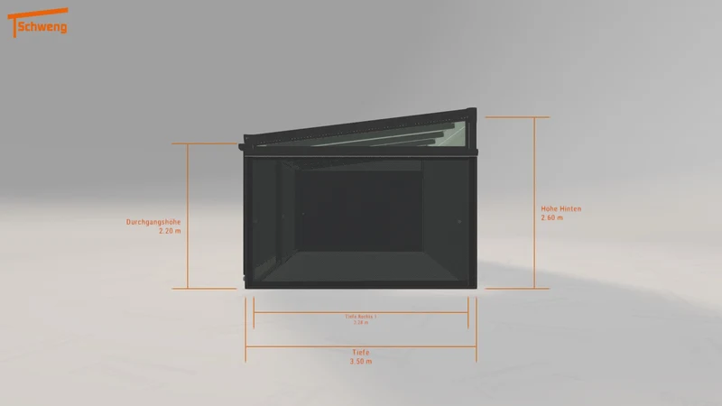 #DE Schweng Terrassenüberdachung S400 (ID 42kw8z)