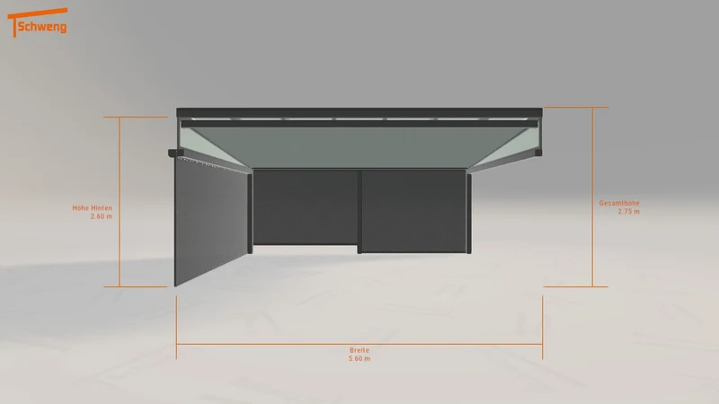 #DE Schweng Terrassenüberdachung S400 (ID jjn8bw)