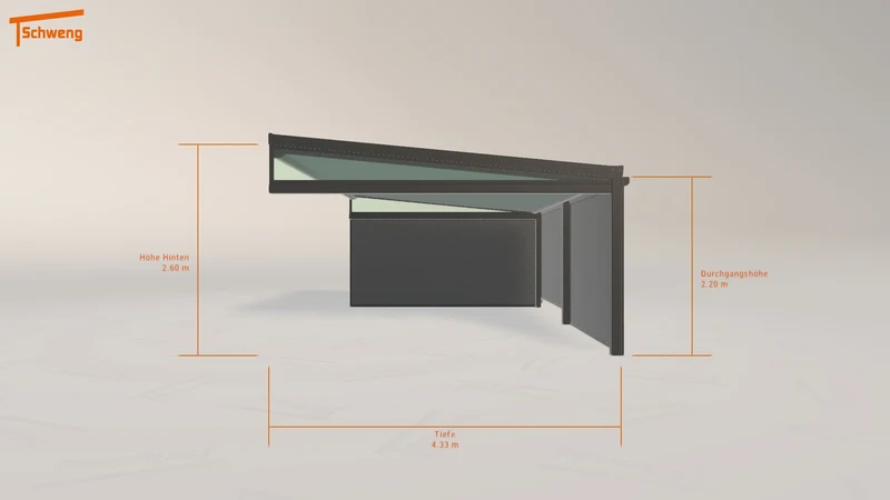 #DE Schweng Terrassenüberdachung S400 (ID jjn8bw)