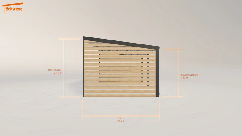 #DE Schweng Terrassenüberdachung S350 (ID x738jj)