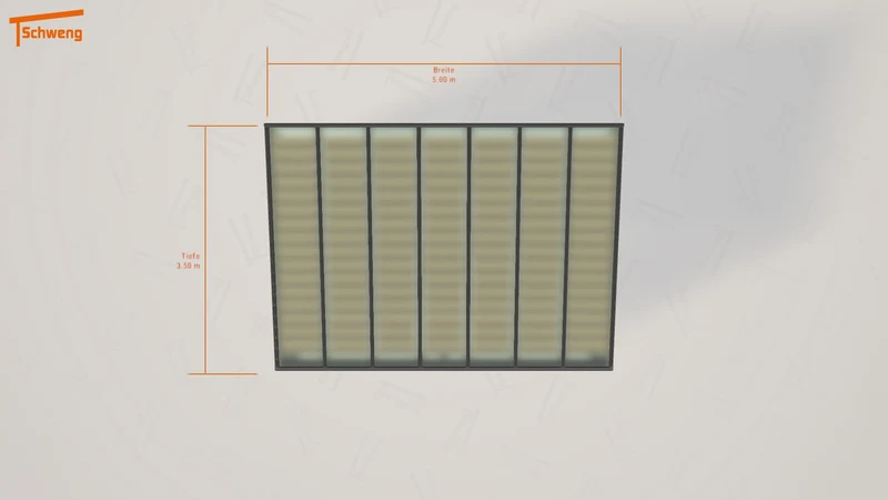 #DE Schweng Terrassenüberdachung S350 (ID x738jj)