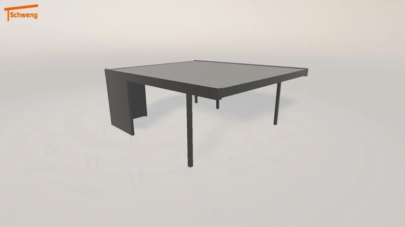 #DE Schweng Flachdachcarport C600+ (ID zb4k5y) #MTG