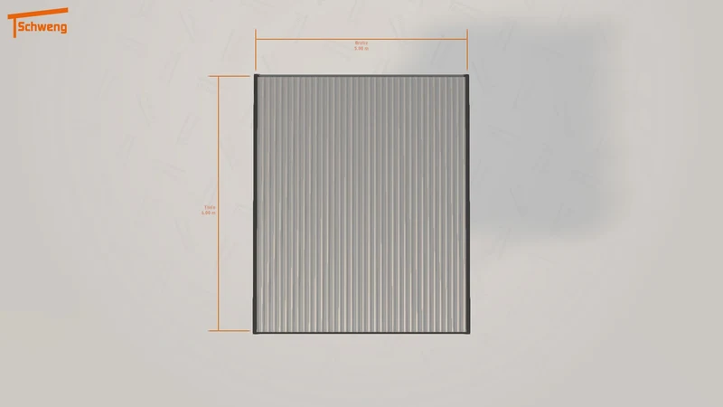 #DE Schweng Flachdachcarport C600+ (ID w3pr2b) #MTG