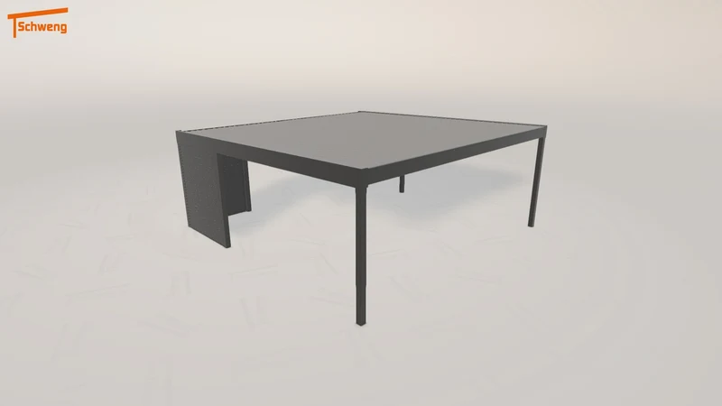 #DE Schweng Flachdachcarport C600+ (ID 2qkg59) #MTG