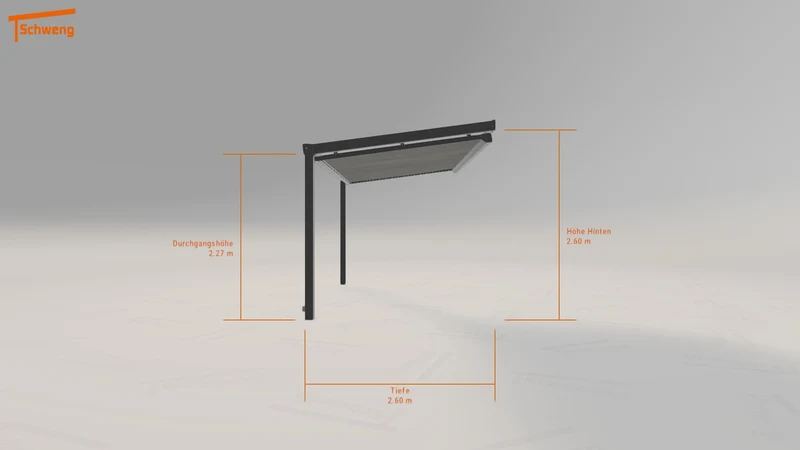 #DE Schweng Terrassenüberdachung S400 (ID pbdjr7)