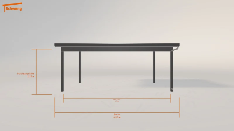 #DE Schweng Pultdachcarport S400 (ID mjq7nr) #MTG