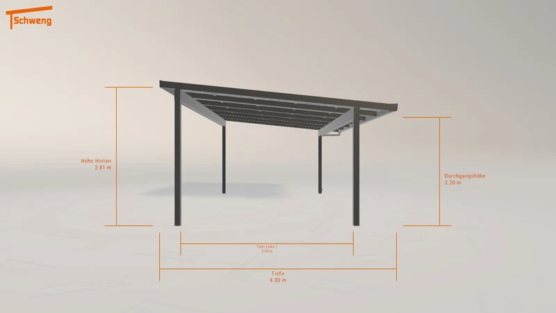 #DE Schweng Pultdachcarport S400 (ID mjq7nr) #MTG