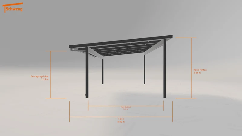 #DE Schweng Pultdachcarport S400 (ID mjq7nr) #MTG