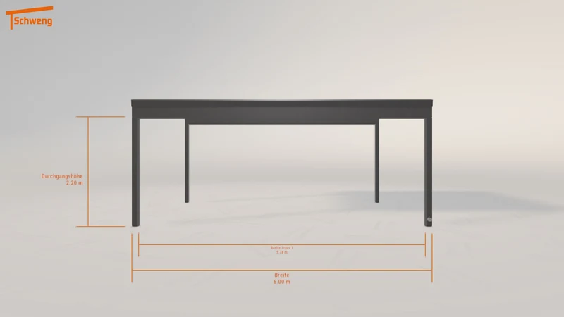 #DE Schweng Pultdachcarport S400 (ID 779mn2) #MTG