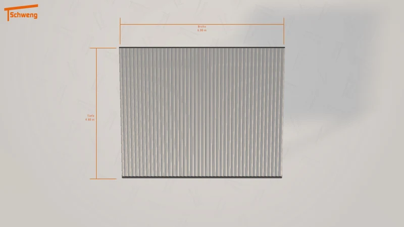 #DE Schweng Pultdachcarport S400 (ID 779mn2) #MTG