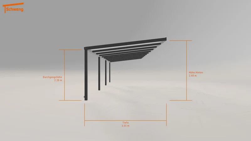 #DE Schweng Pultdachcarport S350 (ID v4prwn)
