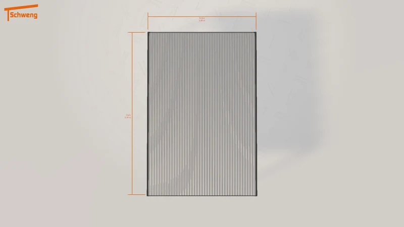 #DE Schweng Flachdachcarport C600+ (ID pbdd37) #MTG