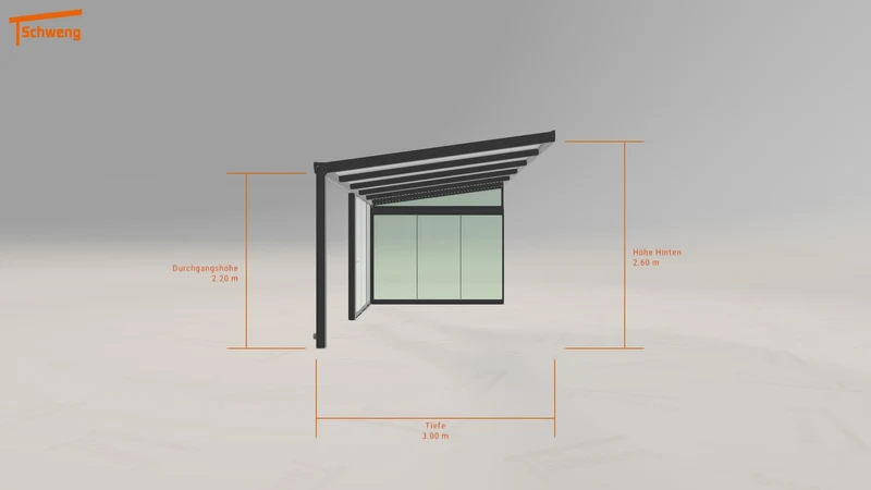 #DE Schweng Terrassenüberdachung S400 (ID 85yyrd)