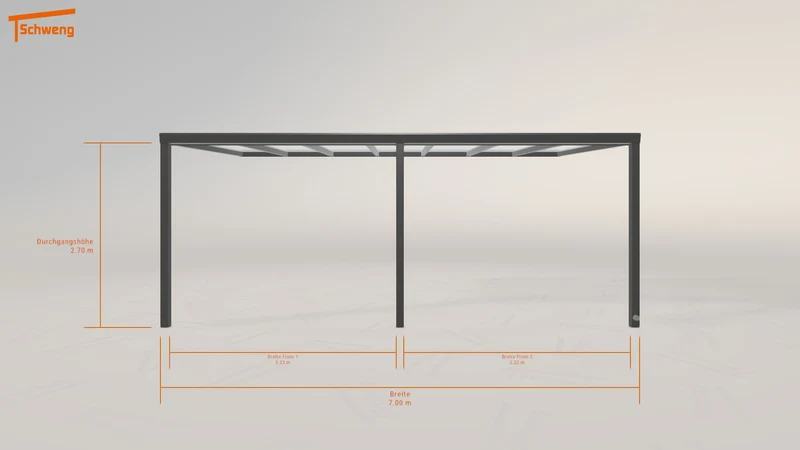 #DE Schweng Pultdachcarport S400 (ID n5nvw5)