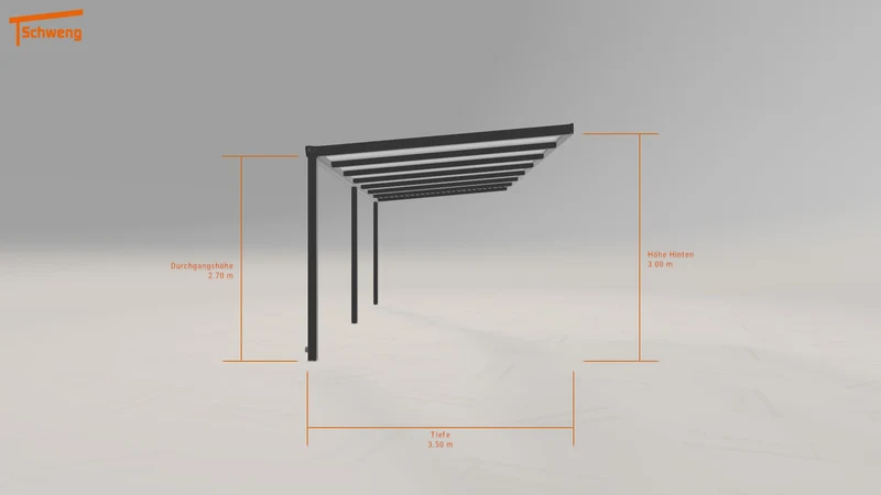 #DE Schweng Pultdachcarport S400 (ID n5nvw5)