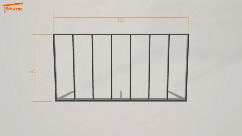 #DE Schweng Pultdachcarport S400 (ID n5nvw5)
