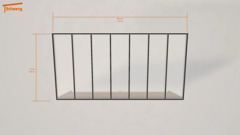 #DE Schweng Pultdachcarport S350 (ID 9w5pw7) #MTG