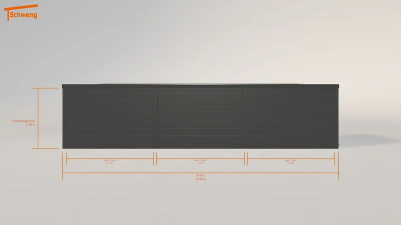 #DE Schweng Pultdachcarport S400 (ID v4p72r)
