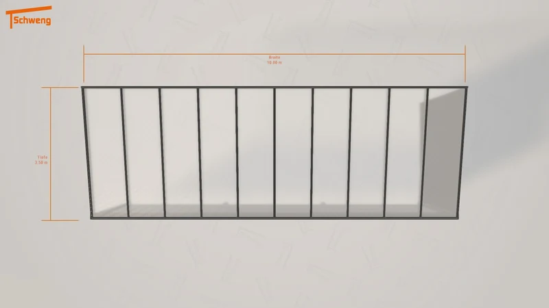 #DE Schweng Pultdachcarport S400 (ID v4p72r)