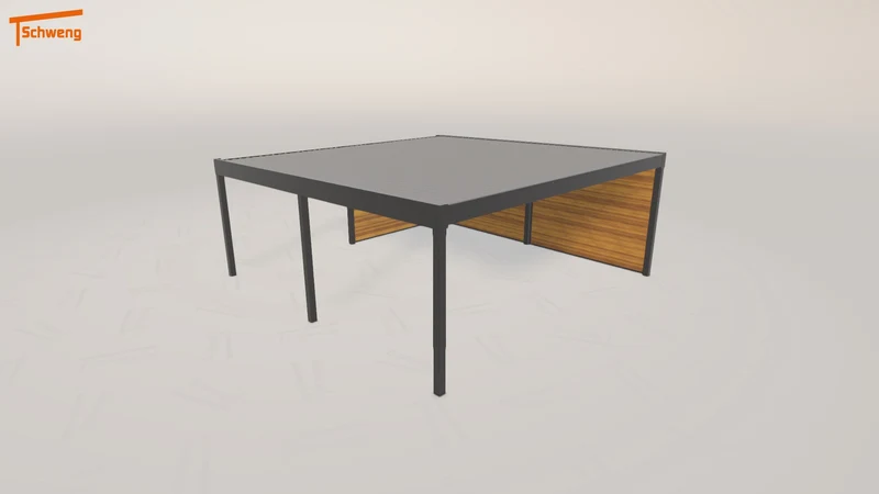 #DE Schweng Flachdachcarport C600+ (ID x73zm4) #MTG