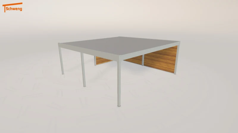 #DE Schweng Flachdachcarport C600+ (ID 2qk9rq) #MTG