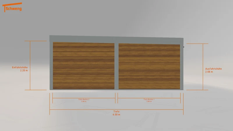 #DE Schweng Flachdachcarport C600+ (ID 2qk9rq) #MTG