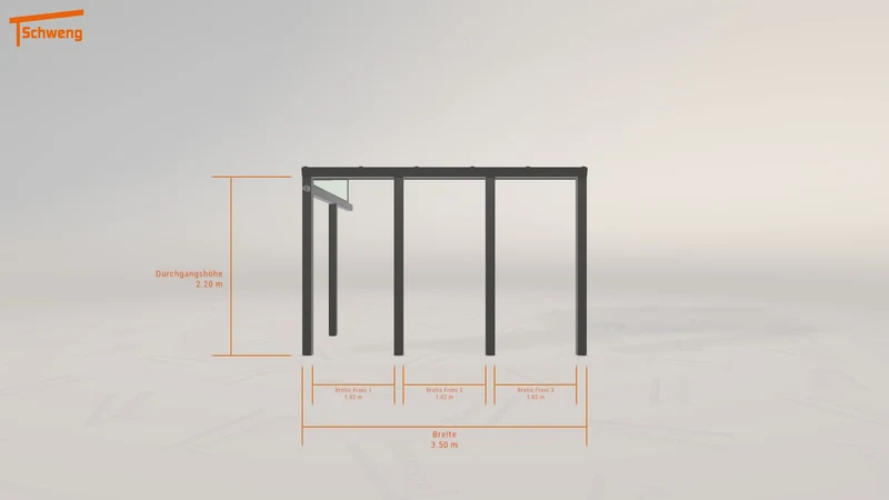 #DE Schweng Terrassenüberdachung S350 (ID 42kvp9)